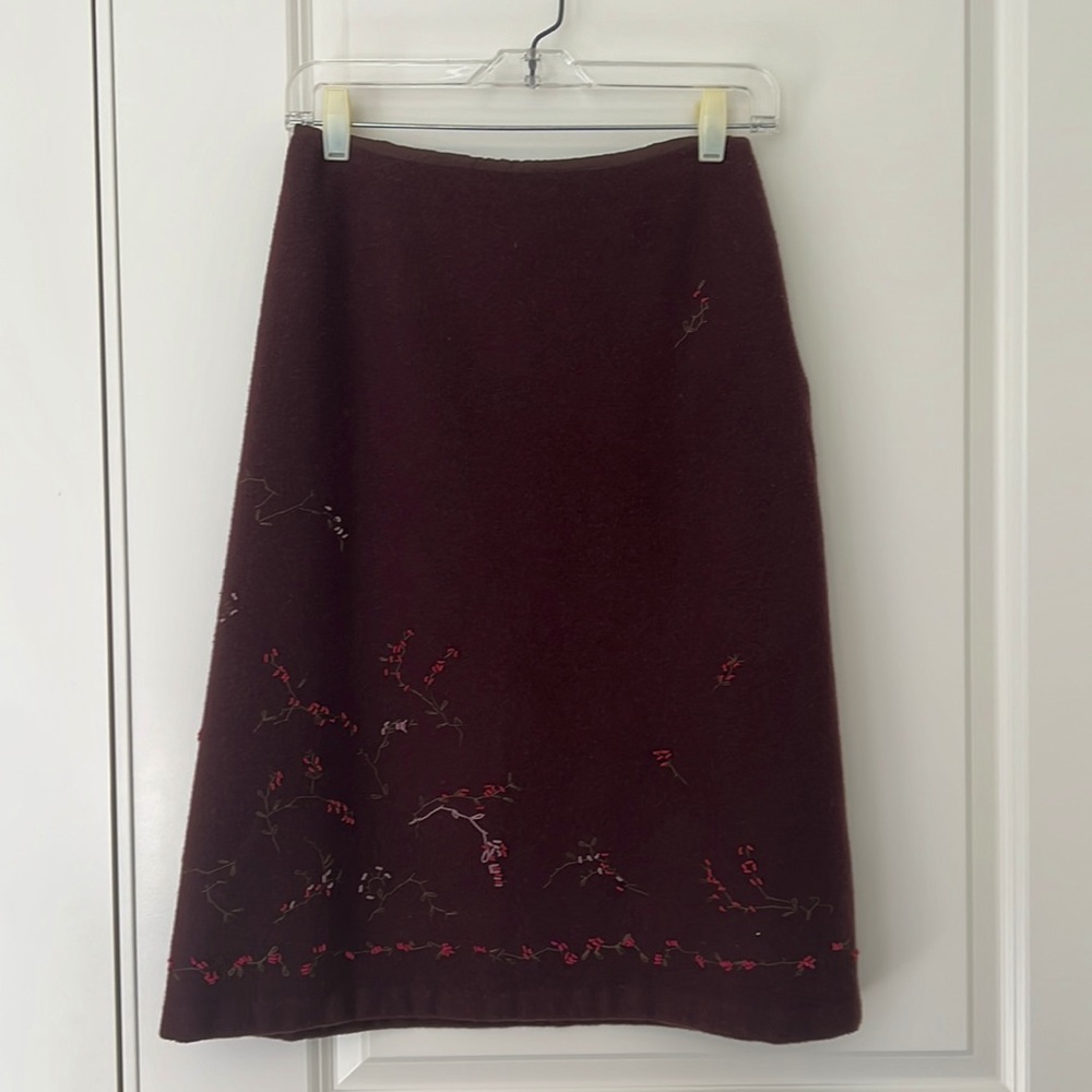 Unique Embroidered Skirt